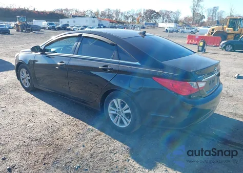 2013 Hyundai Sonata Gls из США, поврежденный, VIN 5NPEB4AC7DH631448